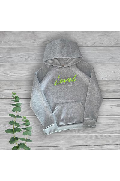 TexKid Φούτερ με στάμπα Next Level Unisex Oversize