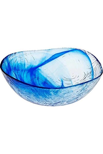 Paşabahçe 96550 Cam 7 Parça Linden Batik Mavi Komposto Kase Takımı