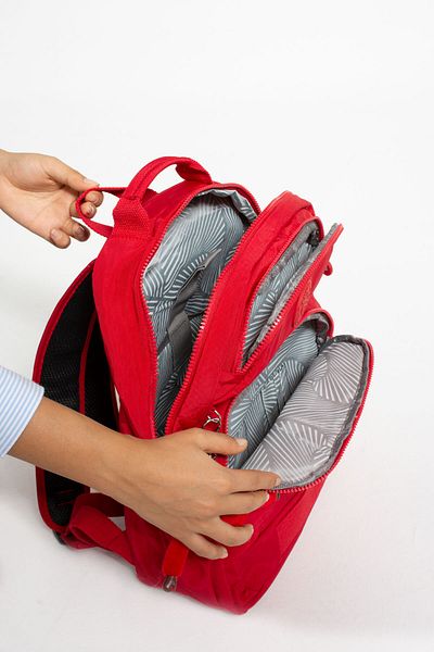 YOGII Altos Model Unisex High School University Kipling Fabric Waterproof Daily and School Bag Multi-Compartment