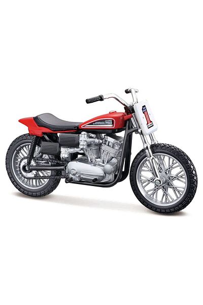 Maisto Harley Davidson Xr750 Orange/Black 1:18 Model Motorcycle