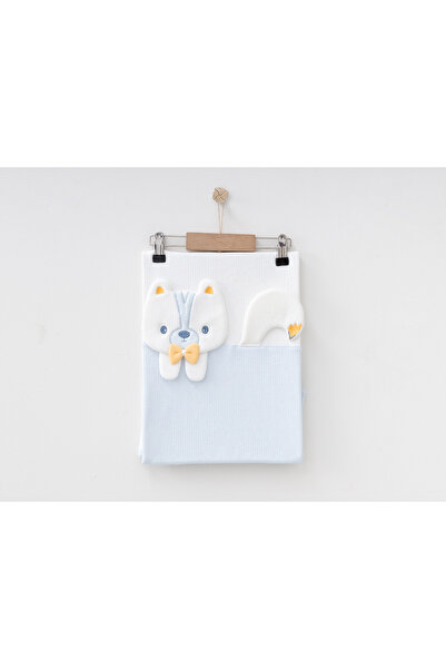 nc gift Cotton Cute Rakuncuk Mobile Embroidered Double Layer Combed Cotton Ba...