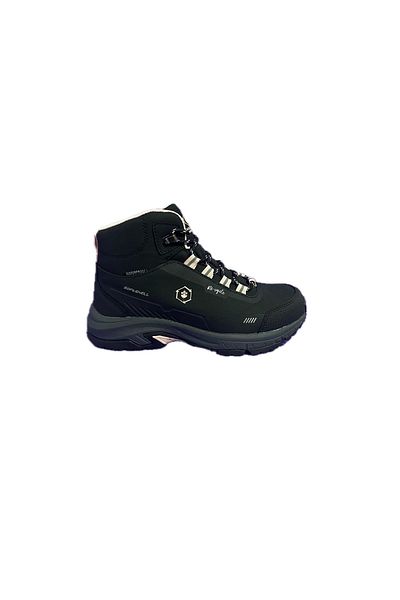 lumberjack ECO BLACK ΑΔΙΑΒΡΟΧΕΣ ΜΑΥΡΕΣ Μπότες