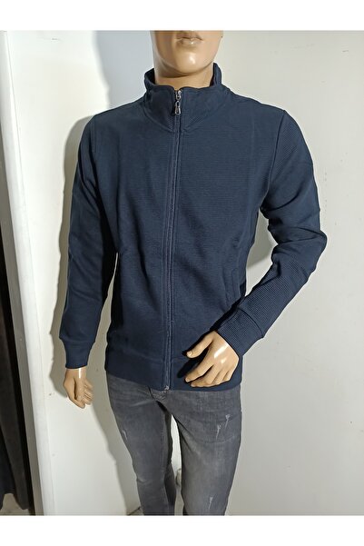 DYNAMO Спортивний светр з високим коміром і блискавкою