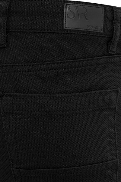 SÜVARİ Slim 5 Cep Kalıp Armürlü Pantolon