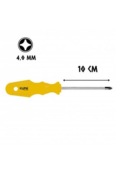 Kupa Tornavida Mıknatıslı YILDIZ Uçlu 4.0 - 10 cm.