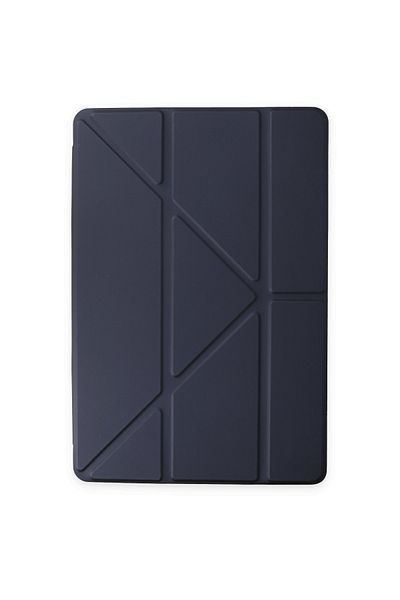 AQUA AKSESUAR Air 2 9.7 Compatible Case with Pen Compartment and Sleep Mode Smart Case - Navy Blue