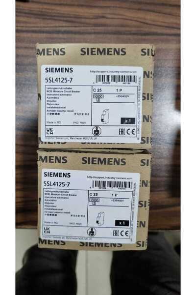 Siemens SİEMENS 5SL4125-7 C25