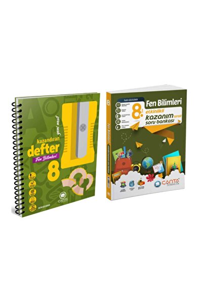 Çanta Yayıncılık Çanta 8.sınıf Fen Bilimleri Kazandıran Defter- Etkinlikli Ka...