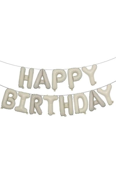 DÜVENCİ TİCARET HAPPY BIRTHDAY FOIL BALLOON SET