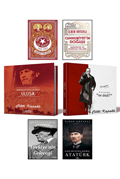 Kronik Kitap Gazi Mustafa Kemal Atatürk İlber Ortaylı Cumhuriyet'in Doğuşu Bi...