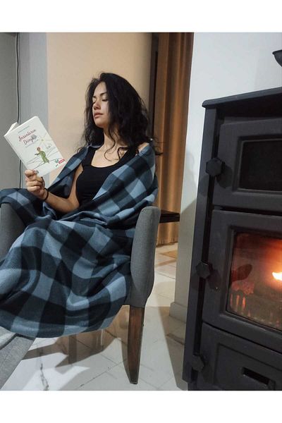 arslan deco Polar TV Blanket, Single Blanket, Checkered Blanket