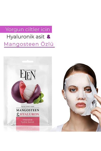 ELEN COSMETİCS Face Mask Mangosteen & Hyaluronic acid