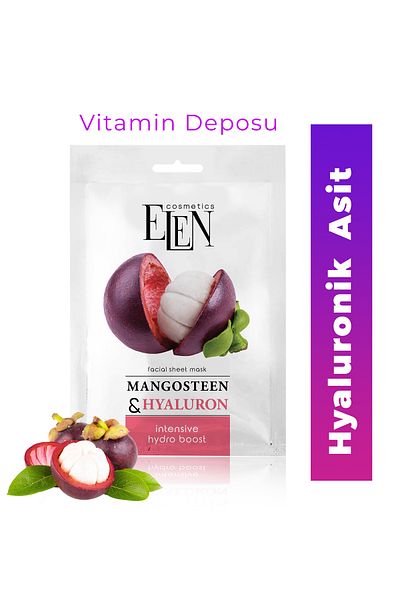 ELEN COSMETİCS Face Mask Mangosteen & Hyaluronic acid