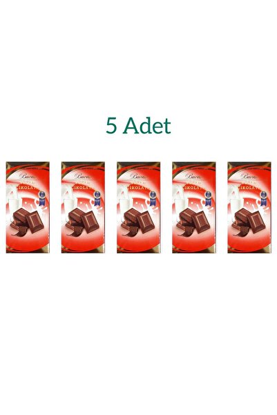 Buono SÜTLÜ TABLET ÇİKOLATA 80 GR 5 Lİ PAKET