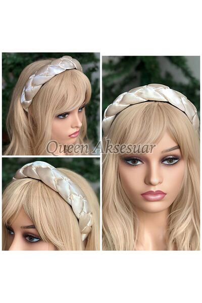 QUEEN AKSESUAR Εισαγόμενη πολυτελής μόδα, μοντέρνα στεφάνια με σφουγγάρισμα, ...