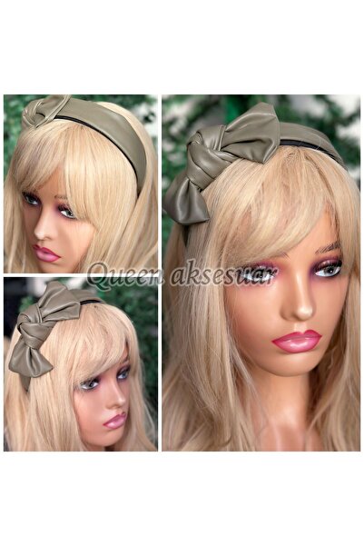 QUEEN AKSESUAR Coroană pentru copii pentru femei, din piele, la modă de lux, ...