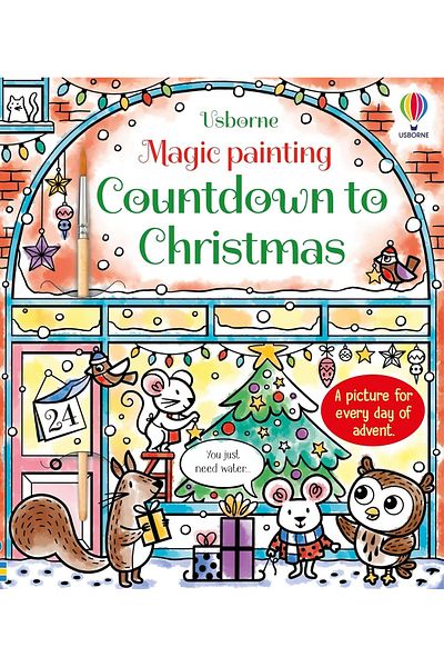 Usborne Magic Painting Countdown to Christmas