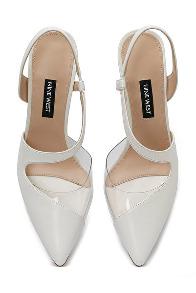 Nine West Pantofi cu toc pentru femei DARIO 3FX albi