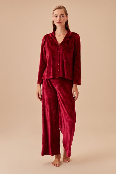 SUWEN Set pijama masculin Vals