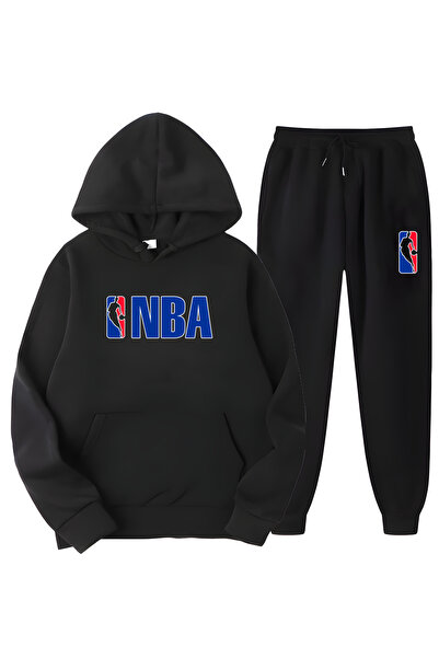 MAGORS SVART WEAR Комбінований комплект спортивного костюма з капюшоном та пр...