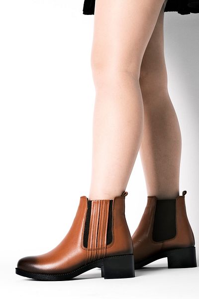 Deri Dükkanı GENUINE LEATHER WOMEN'S BOOTS