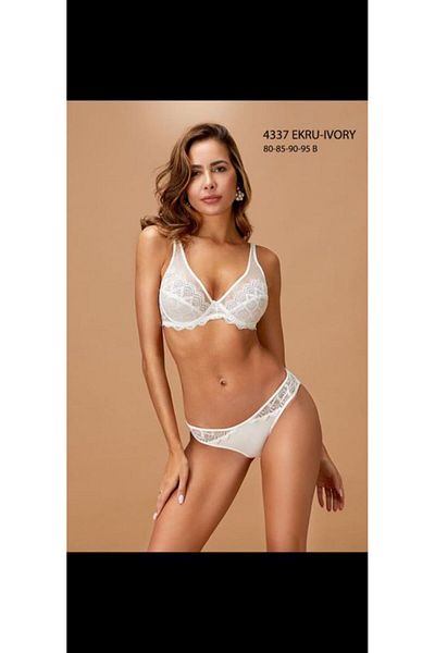Nurteks NT4337 Nurteks Empty Lace Bra and Panty Set