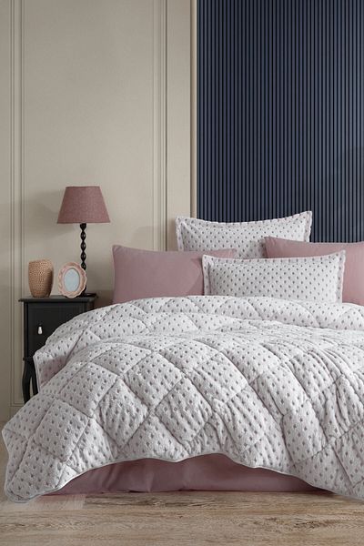 Clasy Двоен спален комплект Wellsoft Jacquard, виола