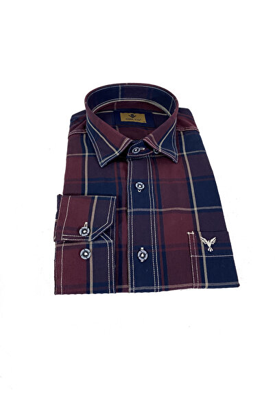 dcn giyim 1985 Men's Classic Cut Cotton Shirt-astil4