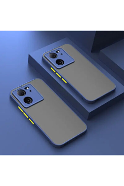 Nezih Case Xiaomi Mi 13t / Xiaomi Mi 13t Pro Uyumlu Kılıf Kamera Korumalı Ren...