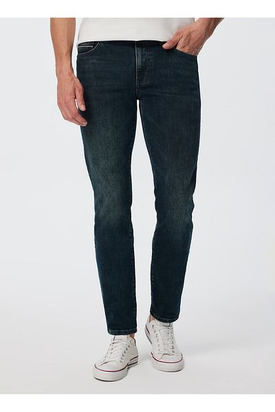 Lee Cooper Men's Slim Fit Straight Denim Trousers - 241 Lcm 121025   Jagger Ferb Brown to