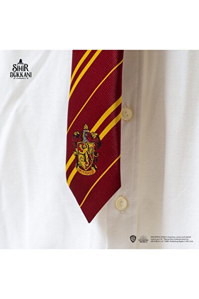 DÜKKAN DESİGN Lisanslı Harry Potter Gryffindor Öğrenci Kravat