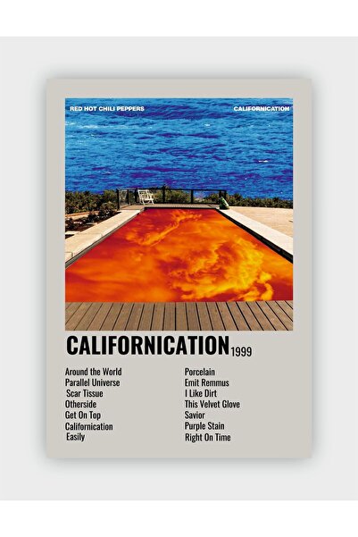 fırsatlar diyarı Red Hot Chili Peppers - Californication Duvar Posteri - Duva...