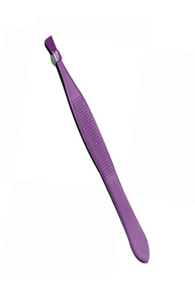Uniquem Purple Akustik Cımbız Düz ve İnce Uçlu Detay Cımbız Tüy Kıl Kök Cımbızı XLC521