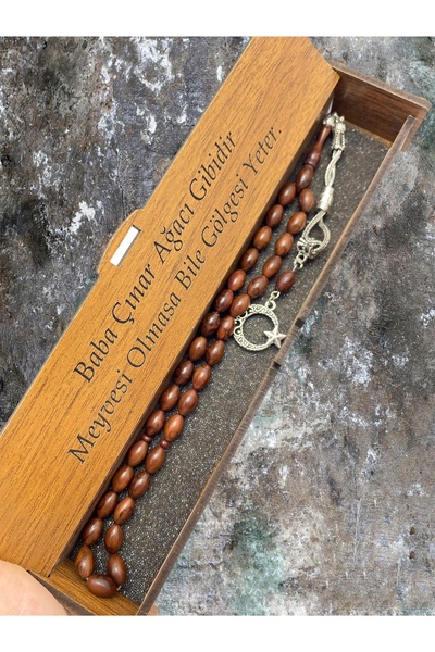 KANUNİ TESBİH Design special pentru tată, Mărgele de rugăciune Kuka cu ciucur...