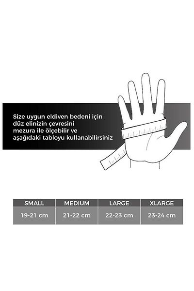 Carraro SHORT FINGER GLOVE CR-23013 - RED - SIZE M