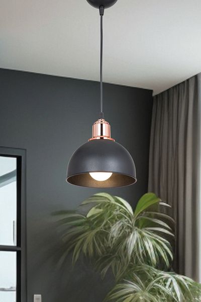 Gloria Bella Black Dining and Bedroom - Single Pendant Kitchen