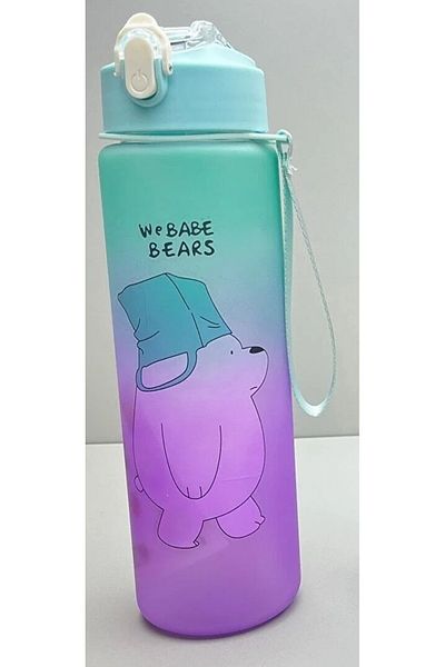 Quokka Life Double-colored Tritan Flask 800 ml Green-Purple