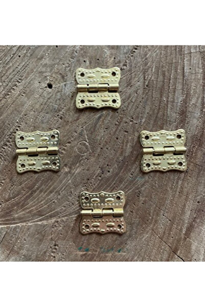DMR PAPATYA 3CM MİNİ MENTEŞE TAVLA KUTU MENTEŞE SARI RENK 100ADET
