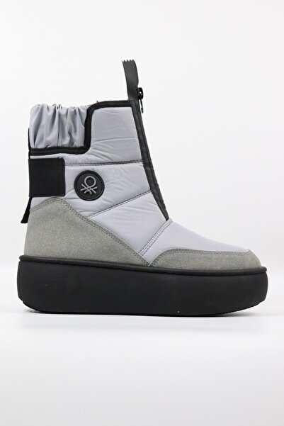 United Colors of Benetton - BN 50068 Gri Kadın Bot