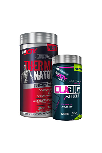 Bigjoy Sports Clabig 1000mg 99 Kapsül Thermonator Ripped 120 Bitkisel Kapsül