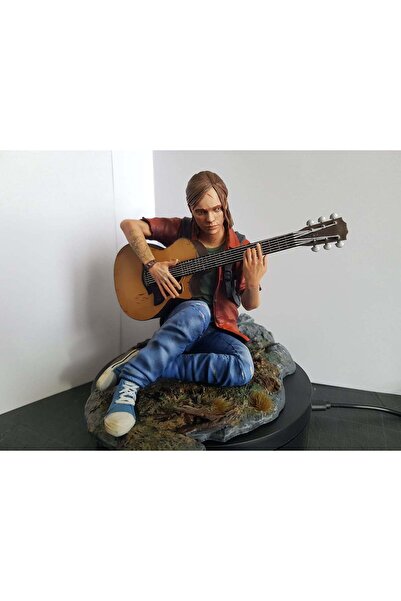 TuransoyCraft The Last of Us Ellie Figür The Last of Us Gitar Çalan Ellie Obj...