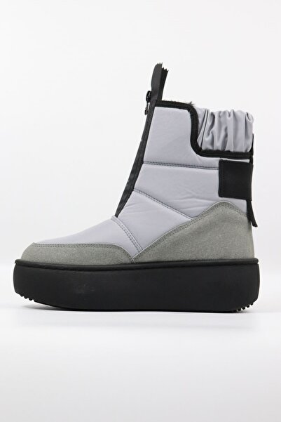 United Colors of Benetton - BN 50068 Gri Kadın Bot