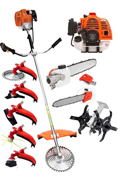 SCHUTZENGER 15 Hp Benzinli Çim Ot Biçme Yan Tipi Tırpan Bakır Sargı Full Set ...