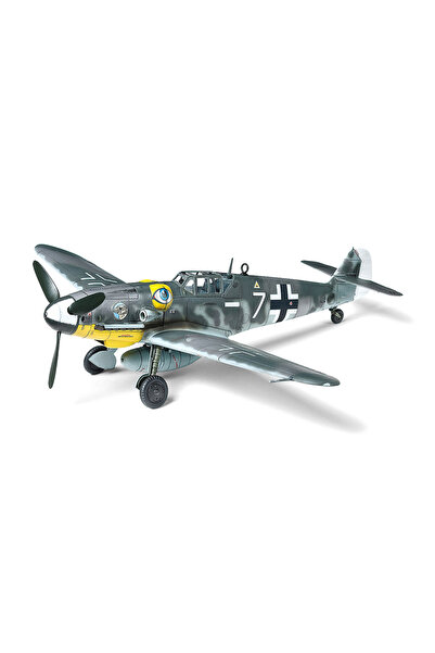 TAMIYA 1/72 Messerschmitt Bf 109 G-6 Plastik Uçak Maket Kiti, Demonte Hobi Seti