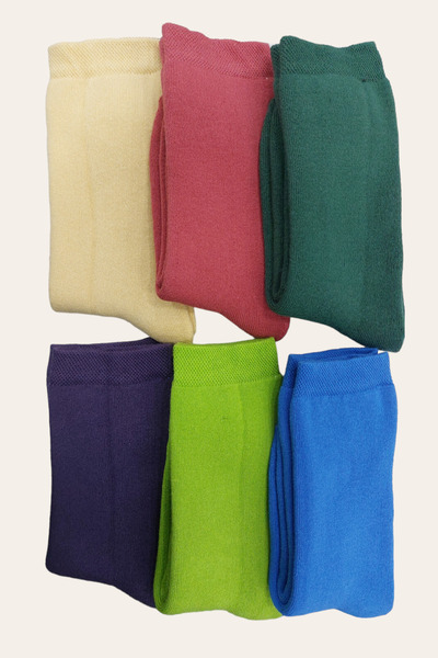 Ollero 6 perechi de șosete Terry groase de iarnă pentru femei