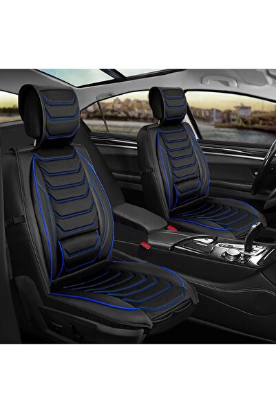 AGSHOP Renault Megane 1 Compatible Luxury Leather Car Seat Cover Front/Rear S...