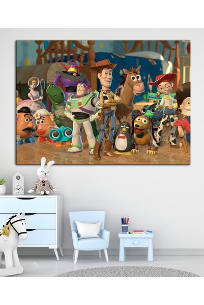 Şehzat Design Oyuncak Hikayesi Çocuk Odası Tabloları Hediye Hediyelik