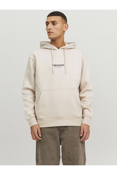 Jack & Jones Kapuzenpullover Bedruckter Kapuzenpullover