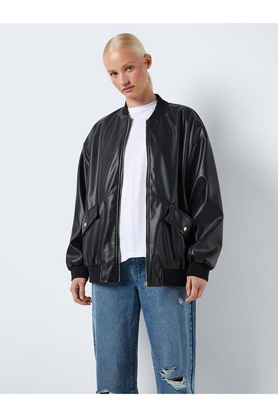 Noisy May Jacke Kunstleder Blouson