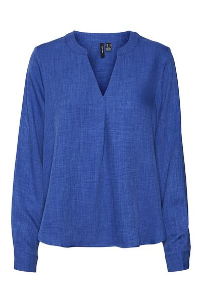 Vero Moda Bluse VMMARLA V-YAKA LS ÜST WVN GA